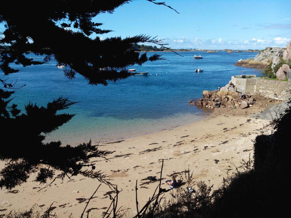 Gite De La Plage Lézardrieux Esterno foto